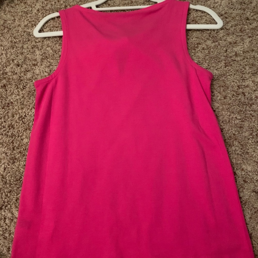 Kate Spade Pink Tank Top with Bow Detail - Picture 4 of 4